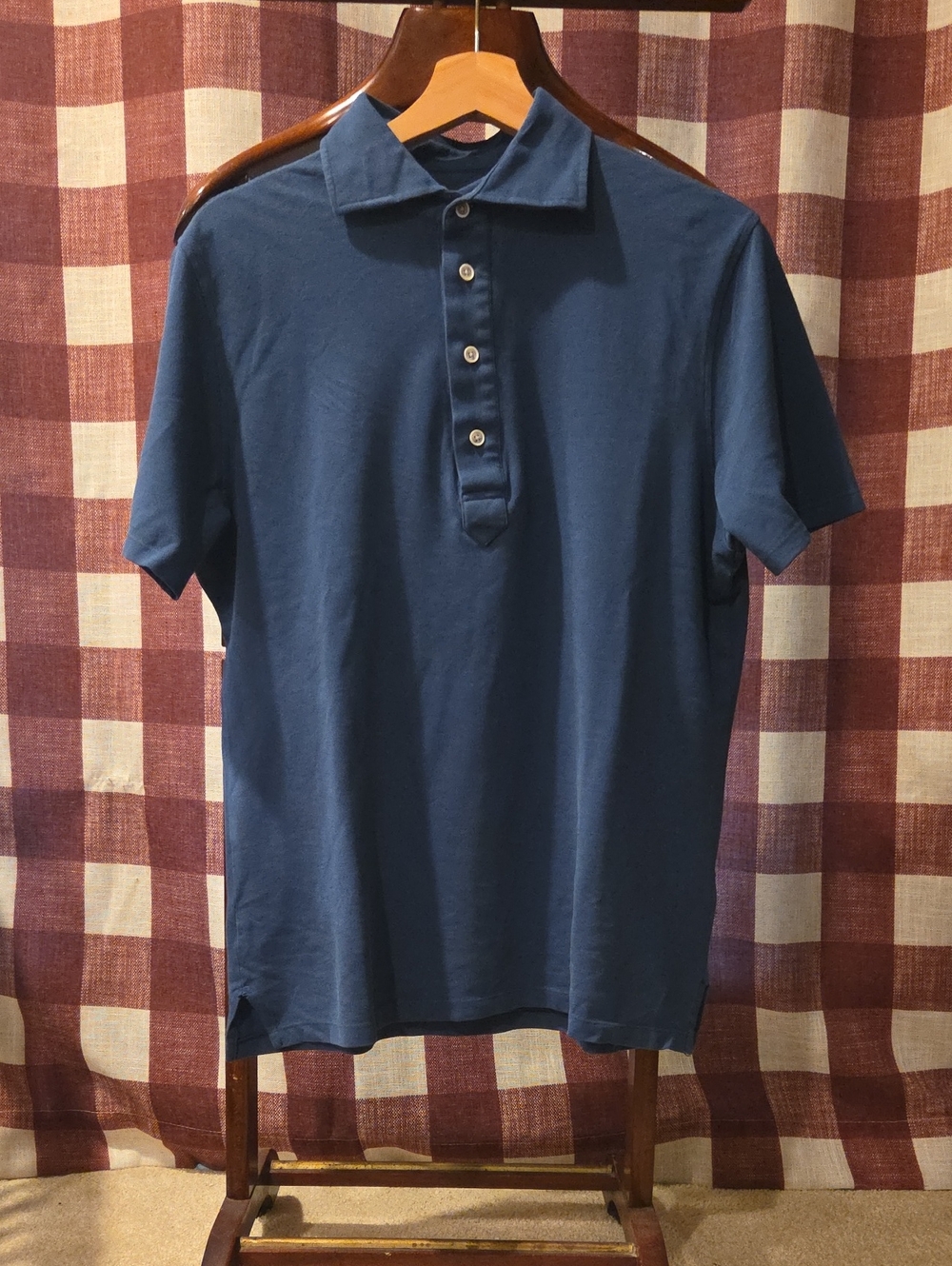 Spier & Mackay Indigo Blue Pique Polo NWOT